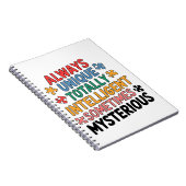 常ユニークに時々知性があるある ノートブック (右側)