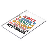 常ユニークに時々知性があるある ノートブック (左側)