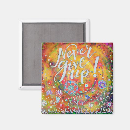 常与えに元気をやる気を起こさせる出す マグネット (正面/裏面)