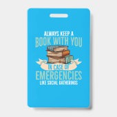 常保に万一の時に君と本を持つ バッジ (裏面)