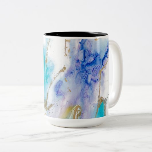 常保護にコーヒーマグ ツートーンマグカップ (正面右)