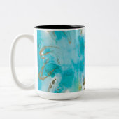 常保護にコーヒーマグ ツートーンマグカップ (左)