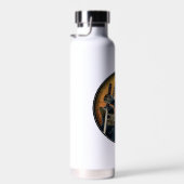 常保護に自分のナッツ – おもしろい忍者 ウォーターボトル (右面)