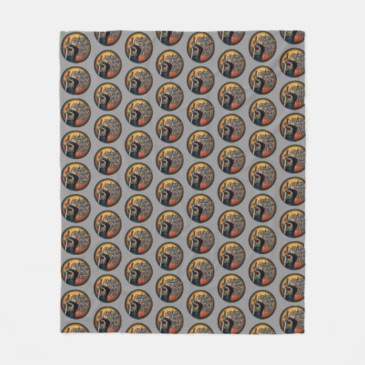 常保護に自分のナッツ – おもしろい忍者 フリースブランケット (正面)