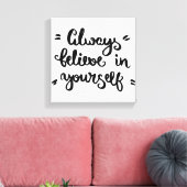 常信じに自分で キャンバスプリント (インサイチュ (リビング))