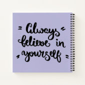 常信じに自分で ノートブック (裏面)