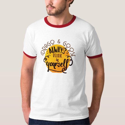 常信じに自分で Tシャツ (正面)