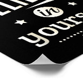 常信じに自分の中で感動的す ポスター (角)