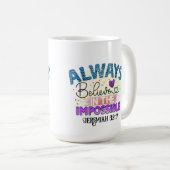 常信じに – マグカップ (正面右)