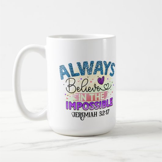 常信じに – マグカップ (左)