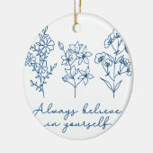 常信じ セラミックオーナメント (左)