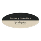 常務取締役 名札 (正面)