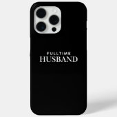 常勤の夫 | iPhone ケース | 黒いケース Case-Mate iPhoneケース (裏面)