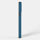 常勤の妻 | IPhone ケース | ティールブルー (右側面)