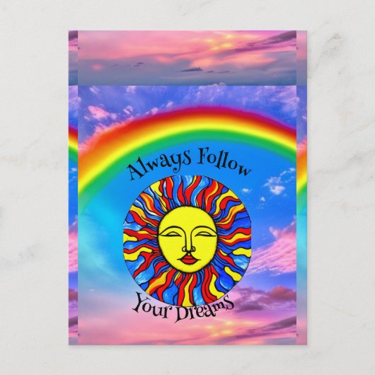 常後を追に夢 ポストカード (正面)