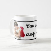 常態の先端 コーヒーマグカップ (正面左)