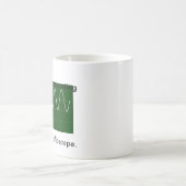 常態はオシロスコープのちょうど設定、です コーヒーマグカップ (中央)