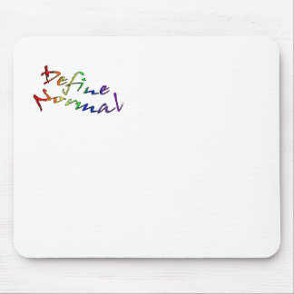 常態を定義して下さい マウスパッド