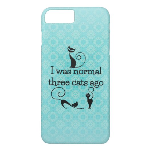 常態3猫のiPhone 7のプラスの場合は前にありました Case-Mate iPhoneケース (裏面)