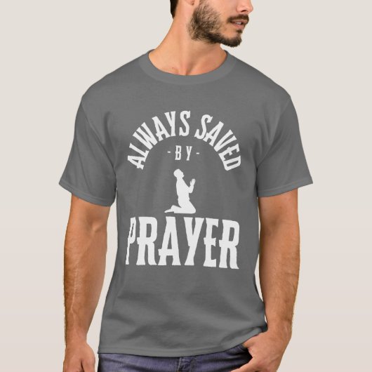 常救に祈りの言葉、宗教 Tシャツ (正面)