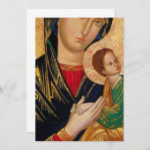 常救の聖母 招待状 (正面/裏面)