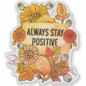 常時ステイ前向き シール (正面)