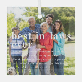 常最高のに法律に基づく |引用文と写真ギフト ガラスオーナメント