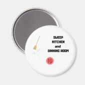 常用磁石 マグネット (正面/裏面)