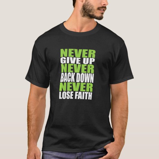 常祈に絶え与えずクリスチャンのクート Tシャツ (正面)
