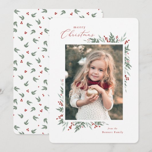 常緑と実り (正面/裏面)