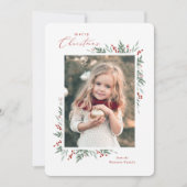 常緑と実 (正面)