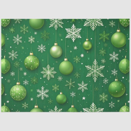 常緑のクリスマス 薄葉紙 (正面)