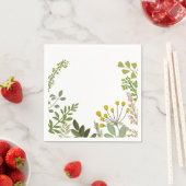 常緑のサマーガーデンパーティー スタンダードカクテルナプキン (インサイチュ)