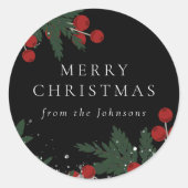 常緑のチア ステッカー (正面)