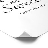 常緑のベビーは甘くて楽しい ポスター (角)