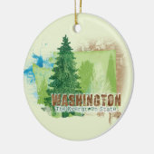 常緑の州 セラミックオーナメント (左)