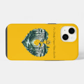 常緑の自然愛好家アート iPhoneケース (裏面横)