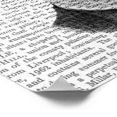 常緑中国の頭部植物頭部 ポスター (角)