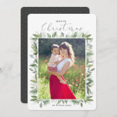 常緑園 招待状 (正面/裏面)