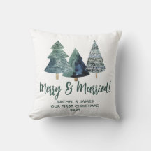 常緑樹のクリスマスツリー 永遠の愛を誓う結婚記念