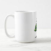 常緑樹の森 コーヒーマグカップ (左)