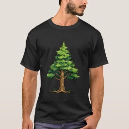 常緑樹の森 Tシャツ