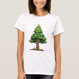 常緑樹の森 Tシャツ