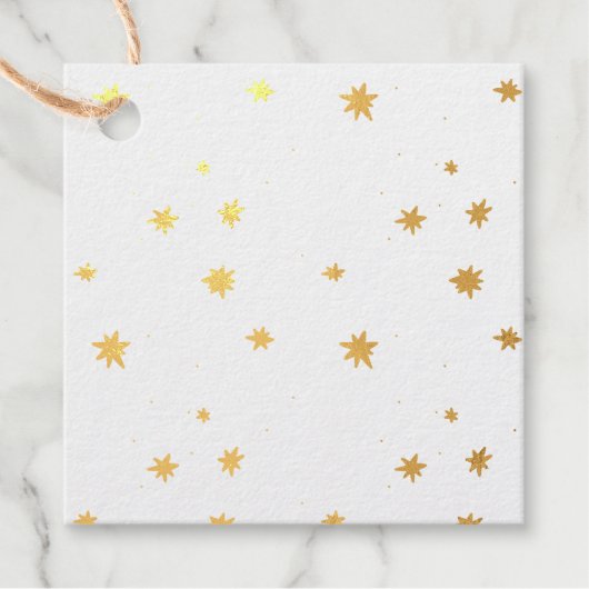 常緑樹の輝く星 フェイバータグ (正面)