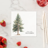 常緑樹パーティー スタンダードカクテルナプキン (インサイチュ)