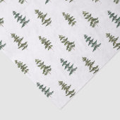 常緑樹模様 薄葉紙 (詳細)