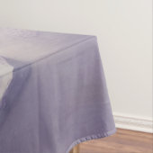 常緑樹素朴間の神秘的なログキャビン テーブルクロス (インサイチュ)