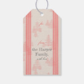 常緑樹 ギフトタグ (裏面)