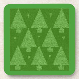 常緑樹 コースター