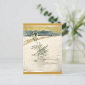 常緑樹 ポストカード (スタンド正面)